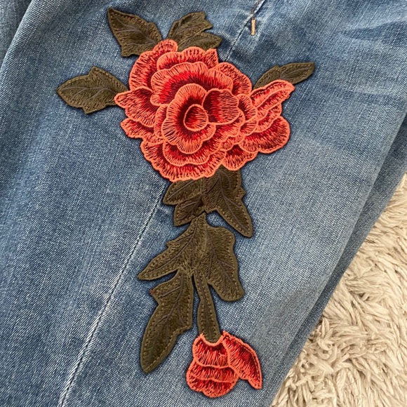 EXPRESS JEANS, embroidered Jeans - Picture 6 of 9